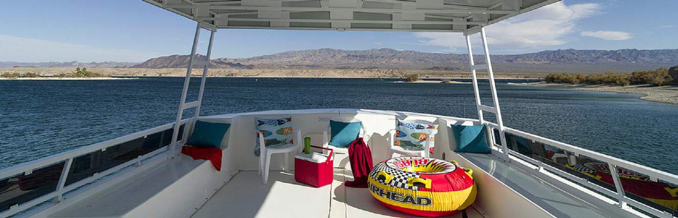 Top Deck of a Houseboat