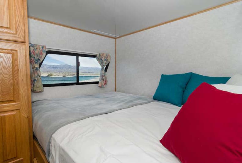 Houseboat bedroom